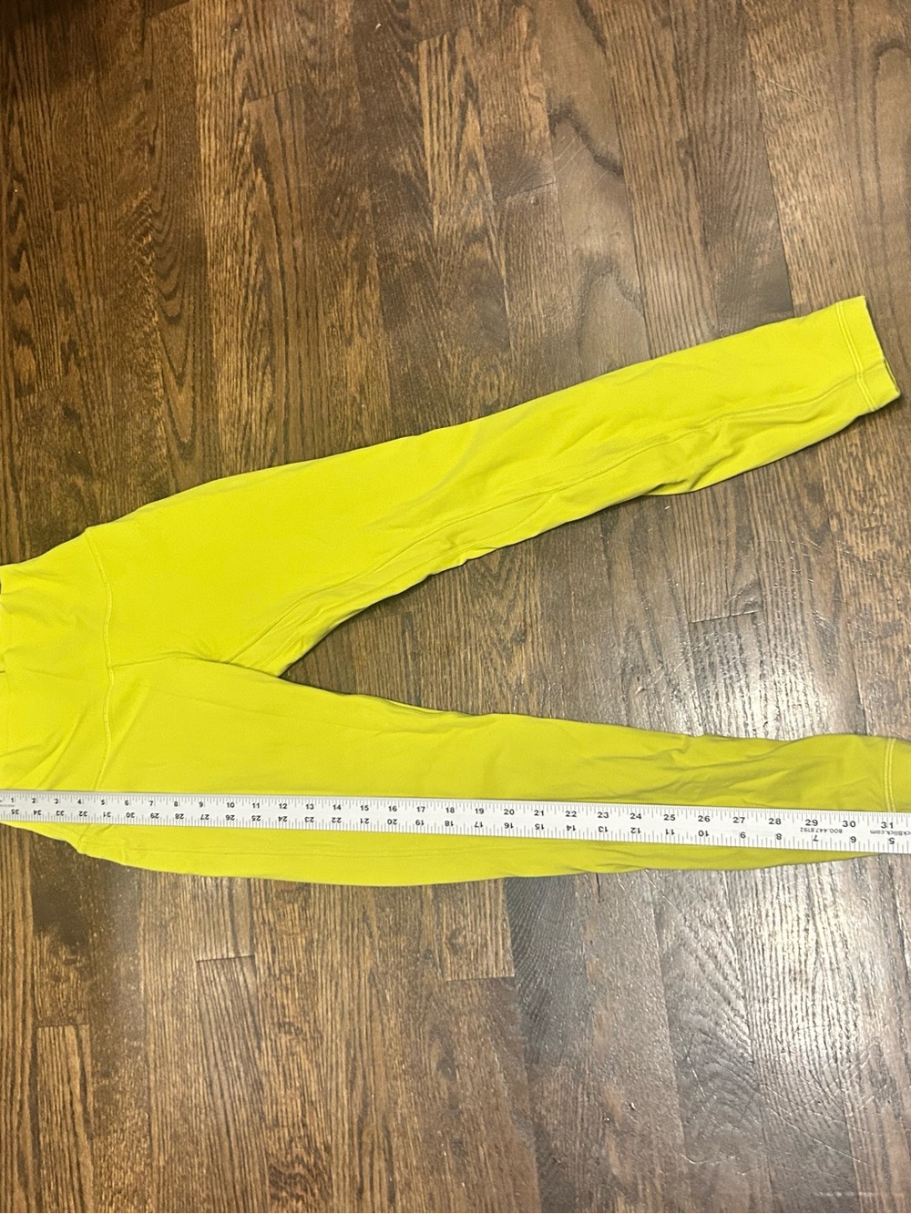 Lululemon Align High Rise Pants, 28” Yellow Serpentine | Women’s 4 - Picture 7 of 8